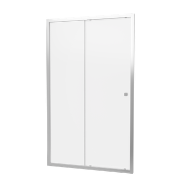 Clear 6 Sliding Shower Door with Side Panel by Crosswater