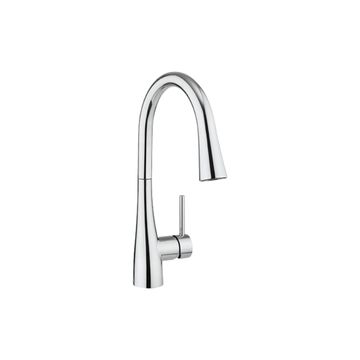 Cook Side Lever Kitchen Tap with Dual Spray by Crosswater