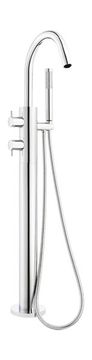 Kai Lever Thermo Bath Shower Mixer & Kit Chrome by Crosswater