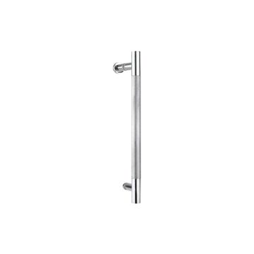 Optix 10 Knurled Shower Door Handle by Crosswater