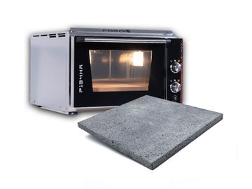 Piastra in Pietra Lavica per Forno Effeuno P134H 509 by Cuore Lavico