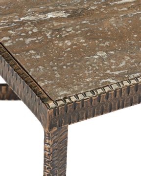 Ampleur Cocktail Table by Currey and Company - view 2