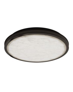 Aydan Large Bronze Flush Mount by Currey and Company - view 3
