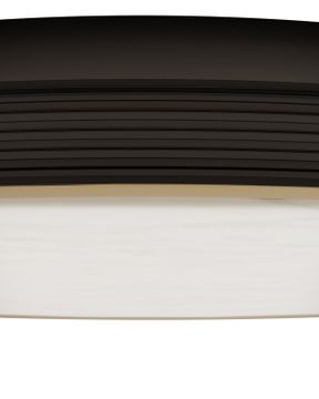 Aydan Large Bronze Flush Mount by Currey and Company - view 2