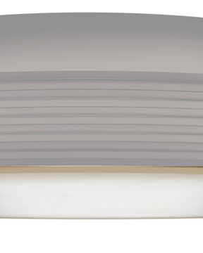 Aydan Small Antique Nickel Flush Mount by Currey and Company - view 2