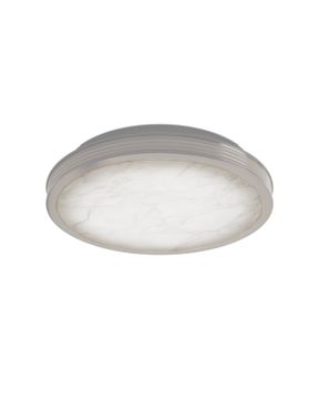 Aydan Small Antique Nickel Flush Mount by Currey and Company - view 3
