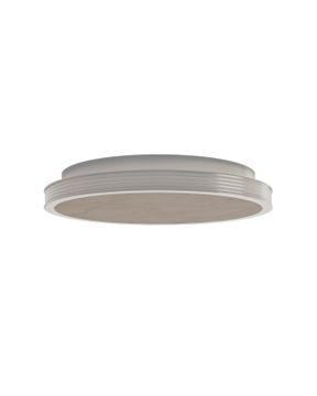 Aydan Small Antique Nickel Flush Mount by Currey and Company - view 4