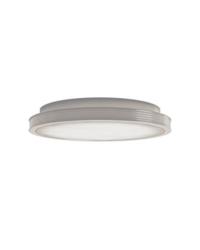 Aydan Small Antique Nickel Flush Mount by Currey and Company