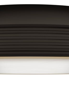 Aydan Small Bronze Flush Mount by Currey and Company - view 2