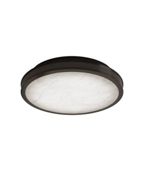 Aydan Small Bronze Flush Mount by Currey and Company - view 3
