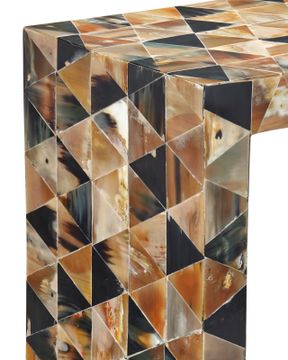 Brewster Console Table by Currey and Company - view 2