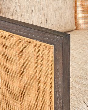 Celebes Chair, Calcutta Linen by Currey and Company - view 2
