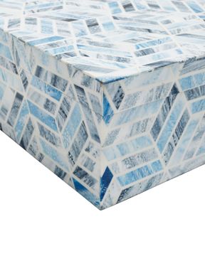 Chance Blue Box by Currey and Company - view 2