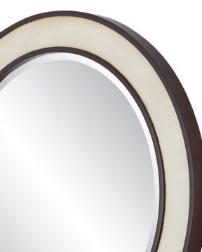 Evie Round Mirror by Currey and Company - view 2