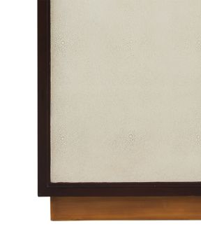 Evie Shagreen Pedestal by Currey and Company - view 2