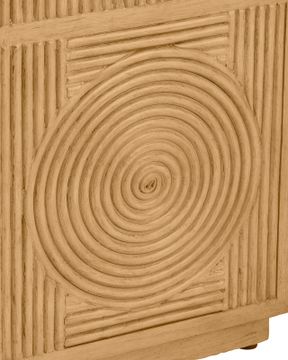 Santos Sea Sand Pedestal by Currey and Company - view 3