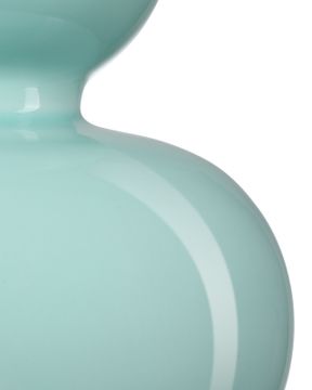 Celadon Double Gourd Green Vase by Currey and Company - view 3