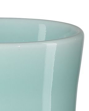 Celadon Small Green Straight Neck Vase by Currey and Company - view 2