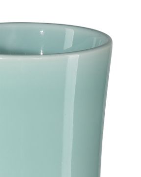 Celadon Medium Green Straight Neck Vase by Currey and Company - view 2