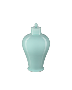 Celadon Small Green Maiping Jar by Currey and Company