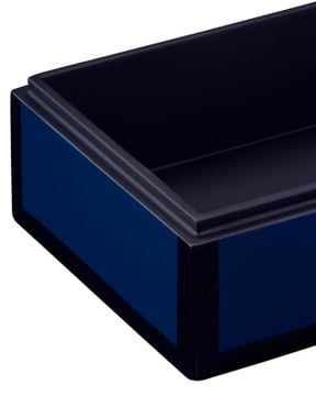 Navy Lacquer Box Set of 2 by Currey and Company - view 2