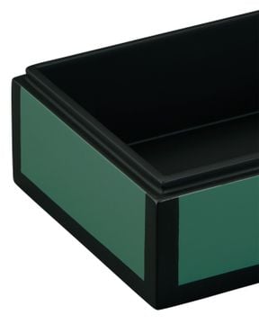 Green Lacquer Box Set of 2 by Currey and Company - view 2