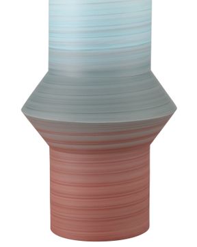 Happy 80's Blue & Red Vase Set of 2 by Currey and Company - view 2