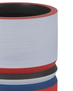 Happy 80's Black, Blue, Red & Orange Vase Set of 3 by Currey and Company - view 4