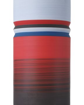 Happy 80's Black, Blue, Red & Orange Vase Set of 3 by Currey and Company - view 5