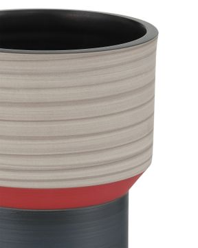 Happy 80's Black, Blue, Red & Orange Vase Set of 3 by Currey and Company - view 6