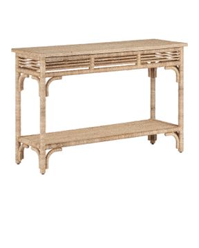 Olisa Rope Console Table by Currey and Company