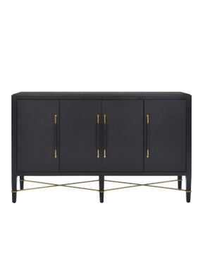 Verona Black Sideboard by Currey and Company - view 3