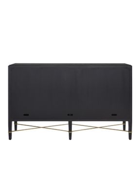 Verona Black Sideboard by Currey and Company - view 6