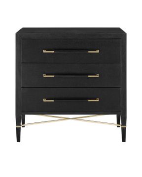 Verona Black Chest by Currey and Company - view 3
