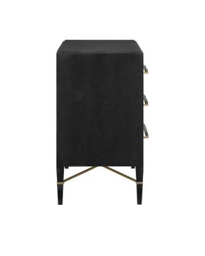 Verona Black Chest by Currey and Company - view 4