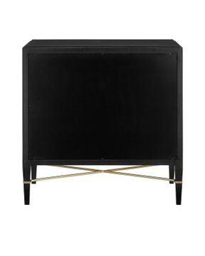 Verona Black Chest by Currey and Company - view 5