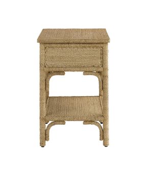 Olisa Rope Nightstand by Currey and Company - view 4
