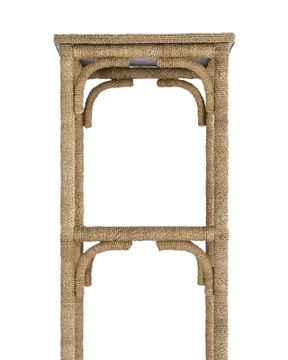 Olisa Rope Etagere by Currey and Company - view 3