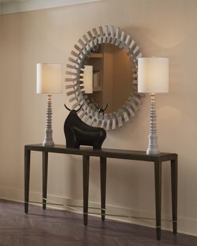 Verona Chanterelle Console Table by Currey and Company - view 7