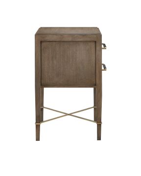 Verona Chanterelle Nightstand by Currey and Company - view 5