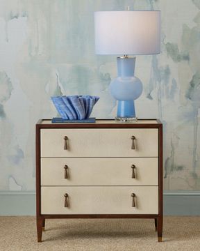 Evie Shagreen Chest by Currey and Company - view 8