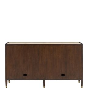 Evie Shagreen Credenza by Currey and Company - view 5