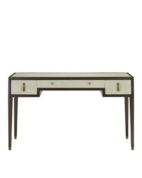 Evie Shagreen Desk by Currey and Company - view 3