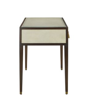 Evie Shagreen Desk by Currey and Company - view 4