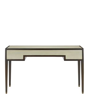 Evie Shagreen Desk by Currey and Company - view 5