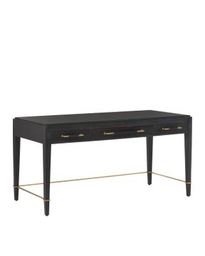 Verona Black Desk by Currey and Company