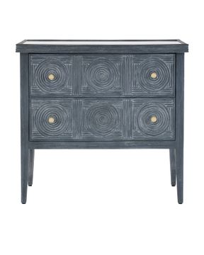 Santos Vintage Navy Chest by Currey and Company - view 4