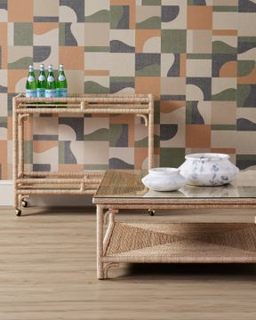Olisa Rope Cocktail Table by Currey and Company - view 5