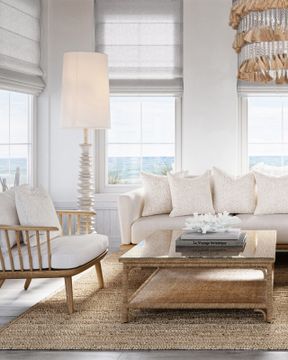 Olisa Rope Cocktail Table by Currey and Company - view 6