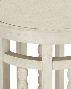 Norene Gray Console Table by Currey and Company - view 2